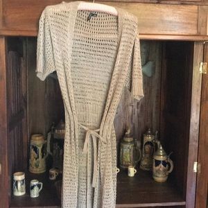 Brand new Ethyl crochet dress